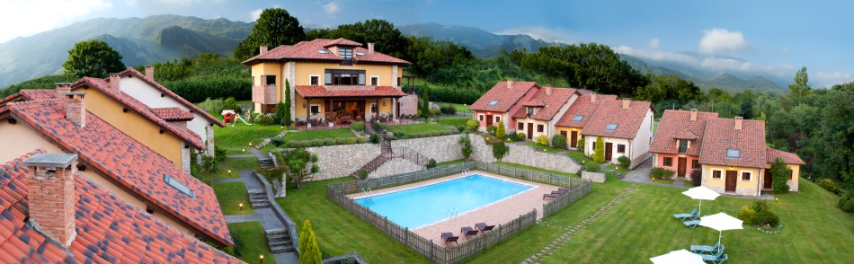 hotel rural llanes con piscina, jacuzzi
